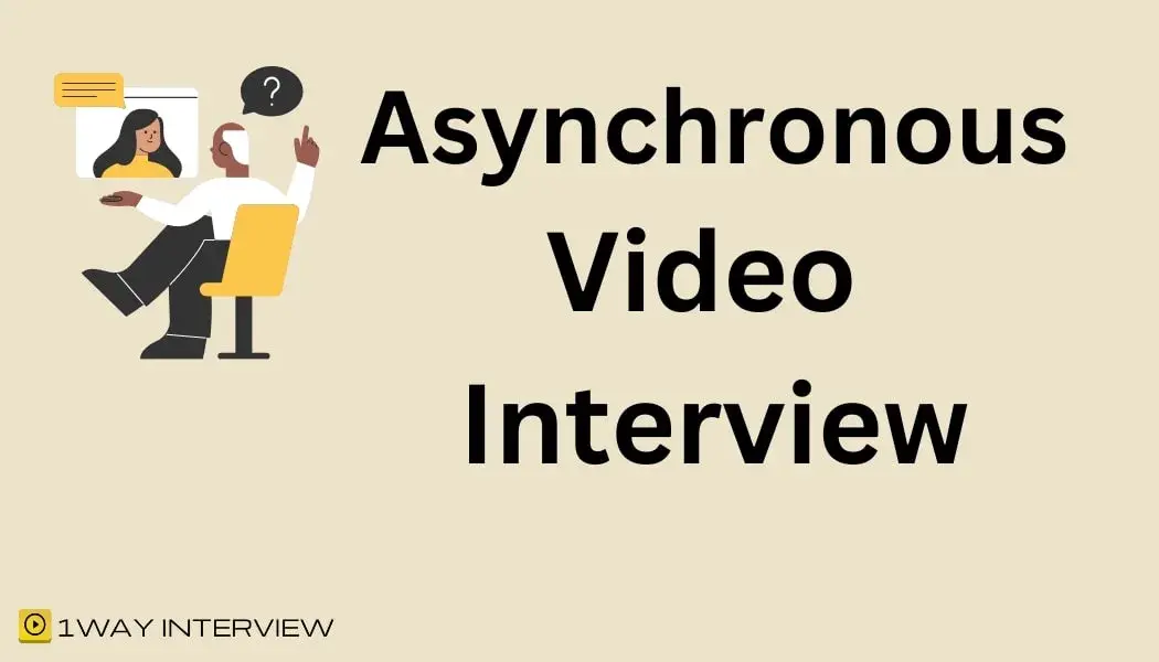 Illustration of Asynchronous Video Interview